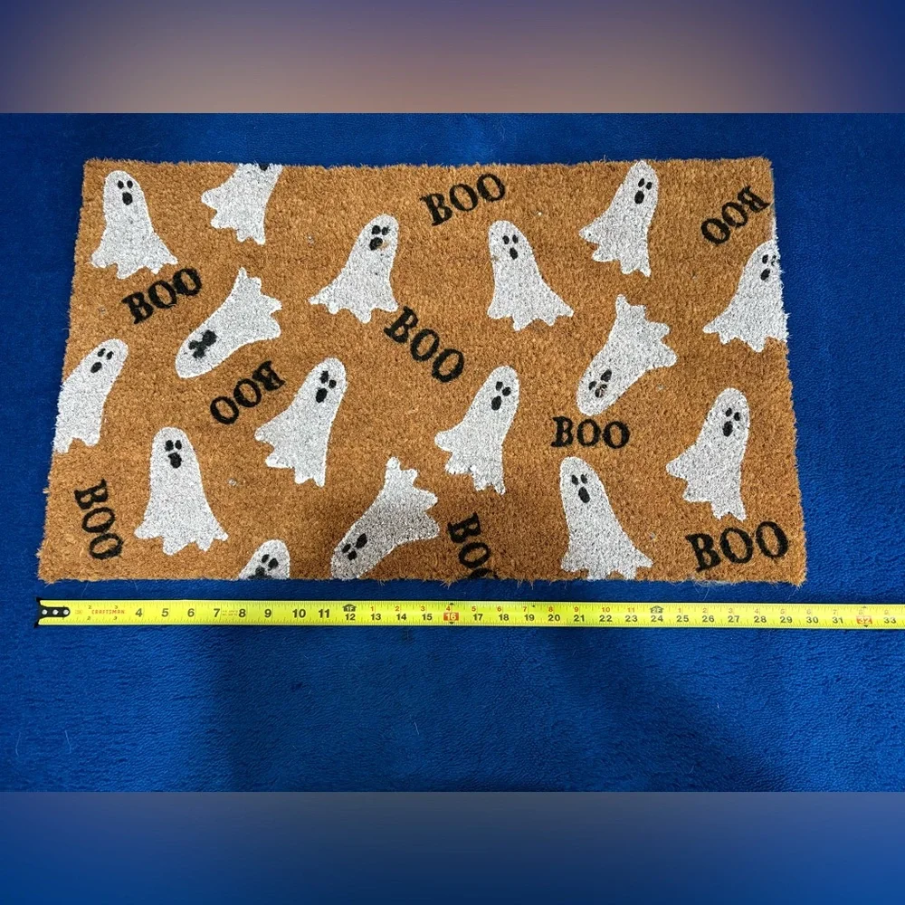 New/Unused Boo Ghost Light-up Doormat (30